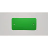 Klika -  PEM labels 64x118mm groen2xgat rondehoek