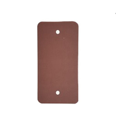 Klika -  PEM labels 54x108 mm bruin 2gaten 1000st