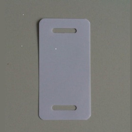 Klika -  Kupa-labels 54x110 mm wit 2 band-sleuven