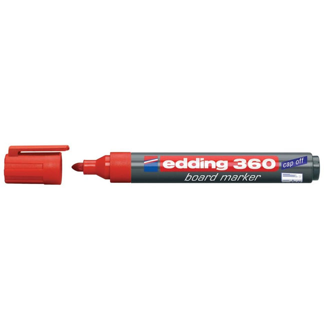 Edding - Whiteboardmarker 360 rund 1,5-3mm rot