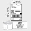 Klika -  Thermo-etiketten 102x150 kern 25 permane