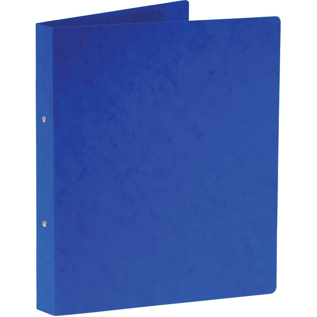 Bronyl - Ringordner, für ft A4, aus glänzendem Karton, 2 Ringe à 25 mm, blau