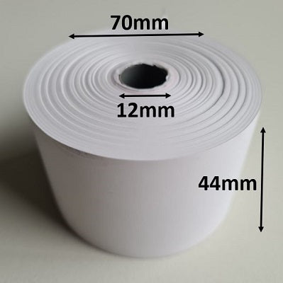 Klika - Thermorolle 44x70x12 mm weiß BPA_frei 90 Stück