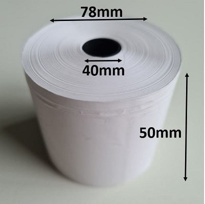 Klika - Thermorolle 50x78x40 mm weiß BPA-frei 80 Stück