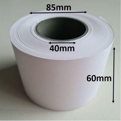 Klika -  Thermorol 60x85x40 mm wit BPA-vrij