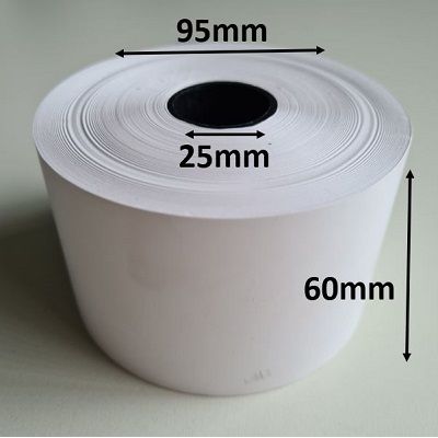 Klika -  Thermorol 60x95x25 mm wit BPA-vrij