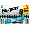 Energizer - Batterien Max Plus AA/LR06/E91, Blister mit 8 + 4