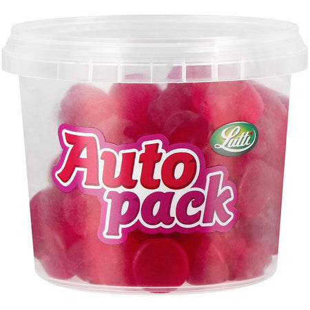 Lutti - Autopackung mit Süßigkeiten-Poepkes, Schachtel mit 200 g