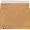 SendProof® - Umschlag | Umschlagbox | 350x250mm | Aufreißstreifen | Wellpappe | braun | 50 Stück