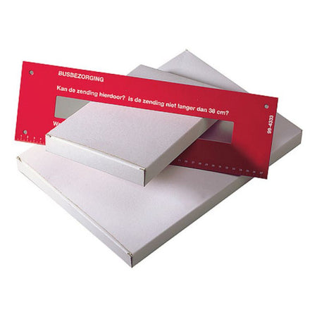 SendProof® - Briefkasten 250x28x350mm 50 Stück WEISS