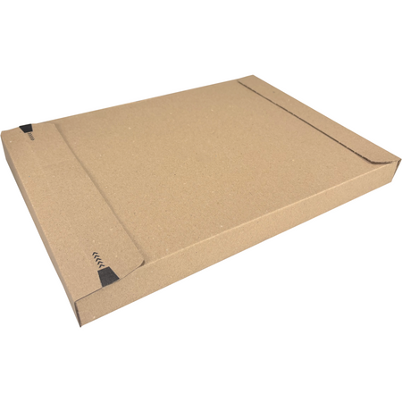 Paardekooper - Briefkastenkasten mit Verschlussleiste braun A4 | 25 Stück