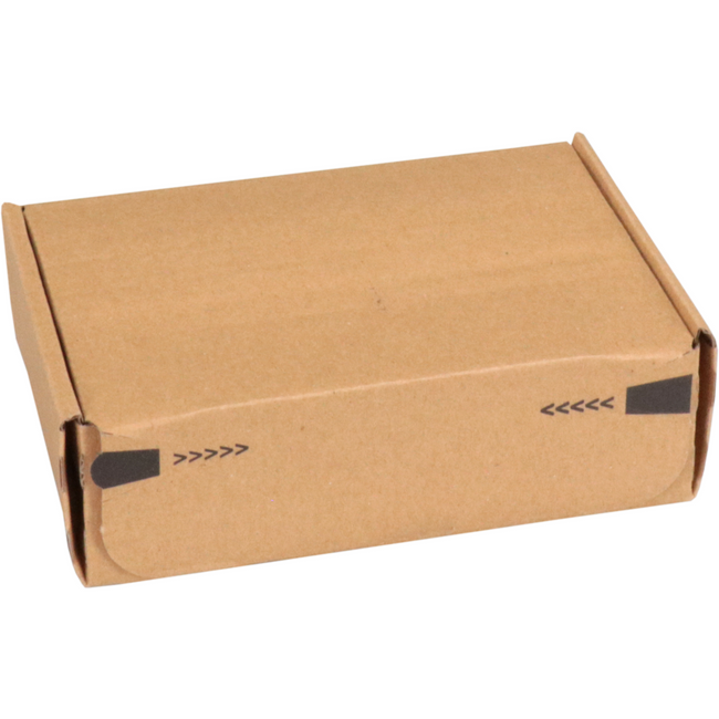 SendProof® - Postpaketkasten | Wellpappe | 140x101x43mm | braun | 20 Stück