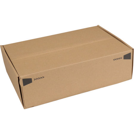 SendProof® - Klappbox Faltschachtel 305x210x91mm braun