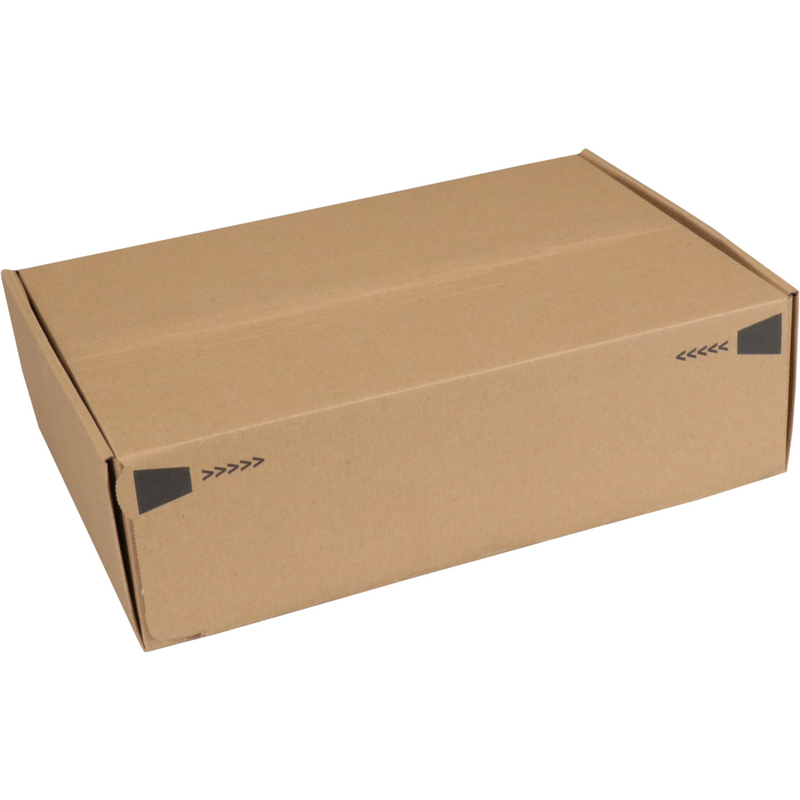 SendProof® - Klappbox Faltschachtel 305x210x91mm braun