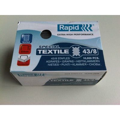 Klika - Staples 43/8 Box mit 10.000 PCs. - 6 Stück