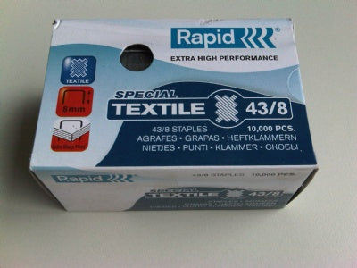 Klika - Staples 43/8 Box mit 10.000 PCs. - 6 Stück