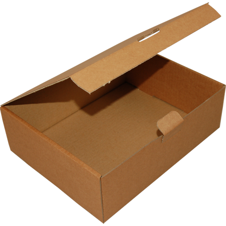 Klika - Vouwdoos | Wellpappe | 300x240x100mm | mit insteekklep | Enkele Golf | braun | 50 Stück