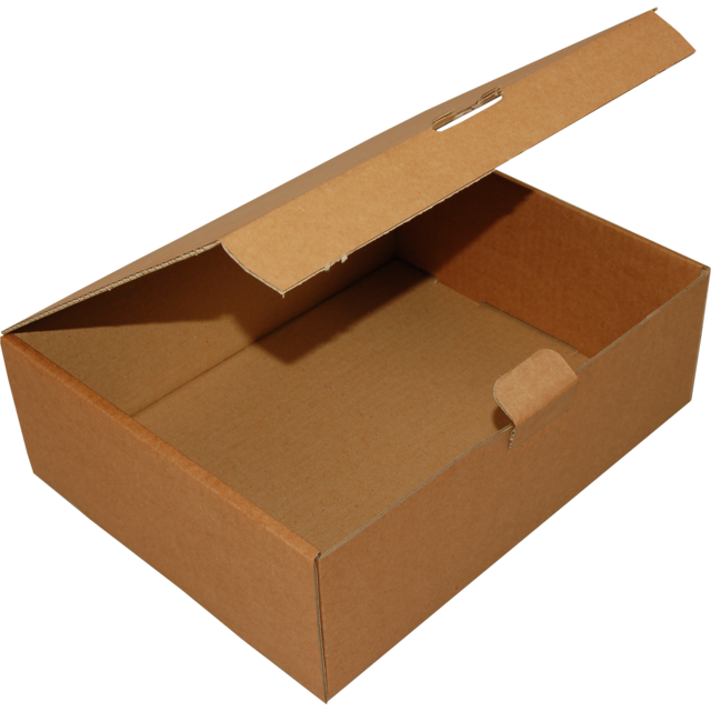 Klika - Vouwdoos | Wellpappe | 300x240x100mm | mit insteekklep | Enkele Golf | braun | 50 Stück