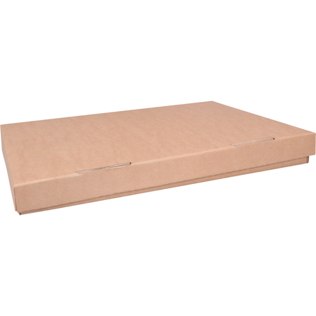 Klika - Faltschachtel | Wellpappe | 430x310x40mm | fester Deckel | braun | 25 Stück