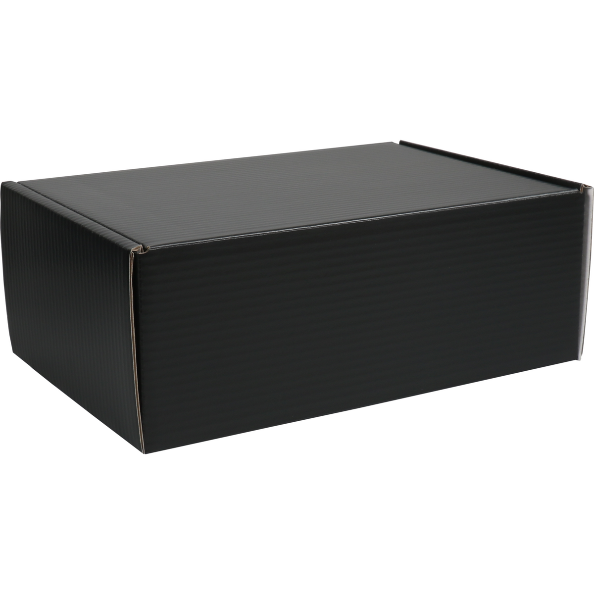 Klika - Postpaketkasten | Wellpappe | 335x218x123mm | schwarz | 25 Stück