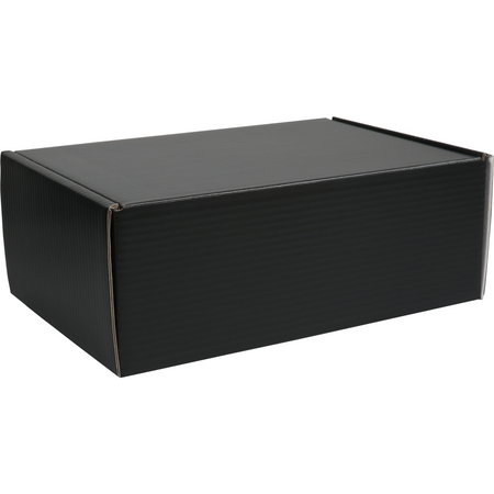 Klika - Postpaketkasten | Wellpappe | 335x218x123mm | schwarz | 25 Stück