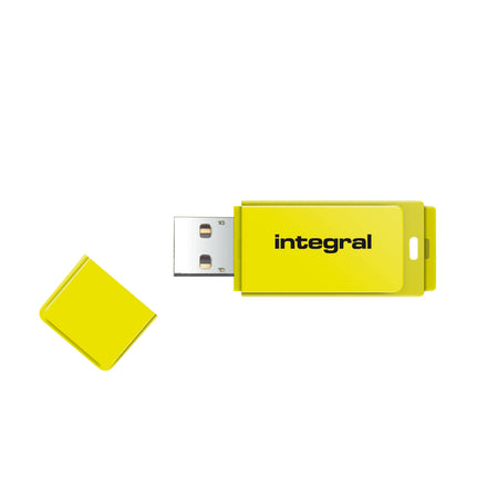 Integral - USB-Stick 2.0 16Gb neongelb