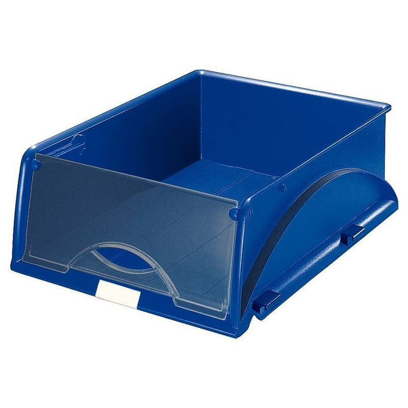 Leitz - Sortierbehälter 5231 Sorty mit blauer Klappe