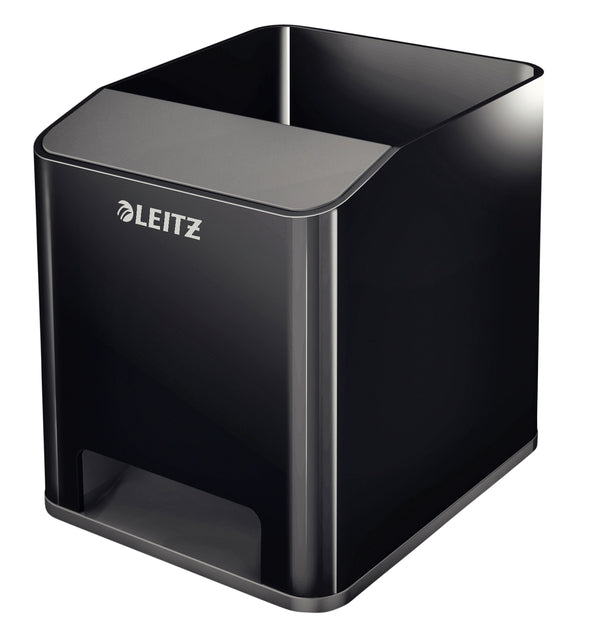 Stifthalter Leitz Duokleur schwarz/grau | 4 Stück