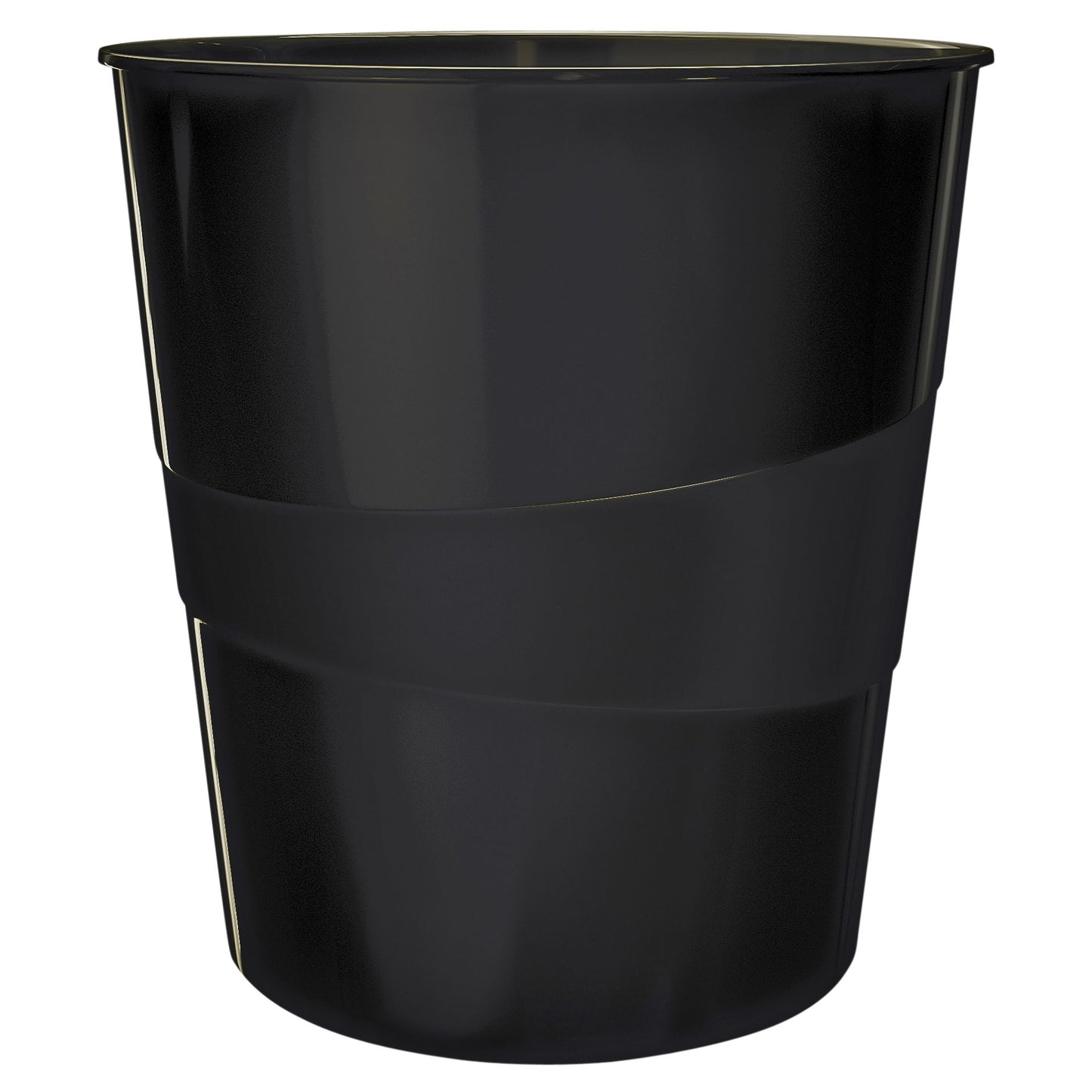 Leitz - Papierkorb WOW 15 Liter schwarz