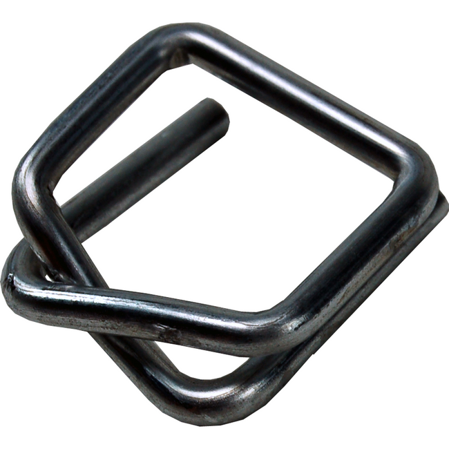 Klika - Schnalle | 3,3 mm | Stahl | Silber | 1000 Stück