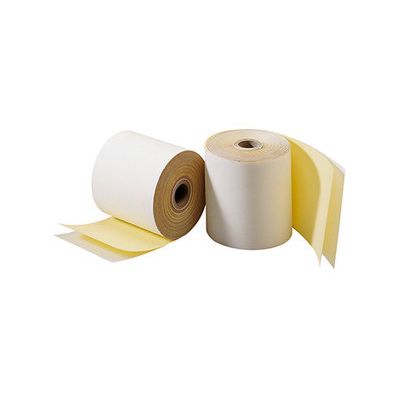 Klika - Duplo Druckerrolle 76x70x12 weiß/gelb 80 Stück