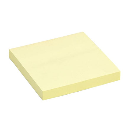 Quantore - Notizblock 76x76mm gelb 100 Blatt | 120 Stück