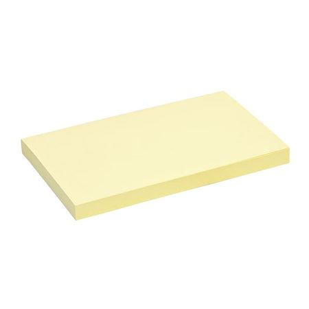 Quantore - Notizblock 76x127mm gelb 100 Blatt