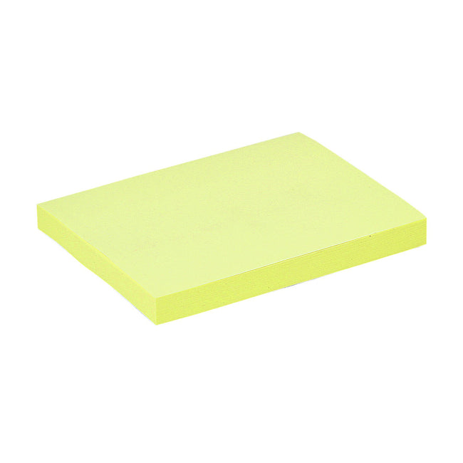 Quantore - Notizblock 76x101mm gelb 100 Blatt