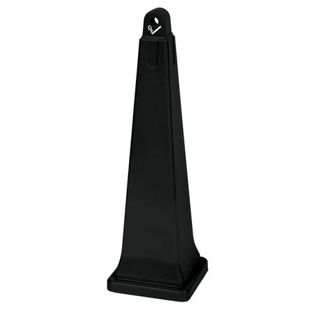 Gewerbliche Produkte von Rubbermaid – Groundskeeper-Aschenbecher freistehend, schwarz