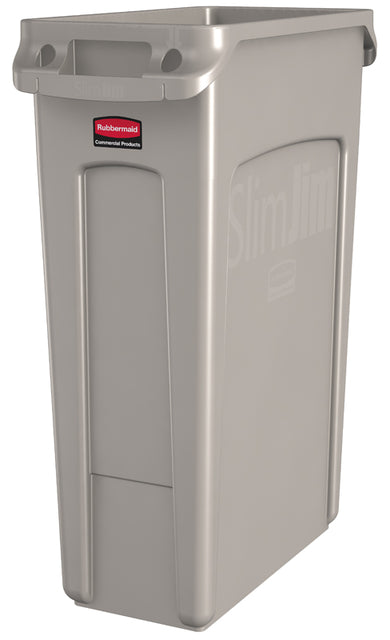 Abfallbehälter Slim Jim Gray 87Liter