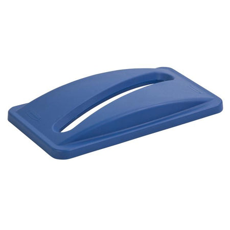 Rubbermaid - Deckel Slim Jim Belüftete Einstecköffnung für Papier blau
