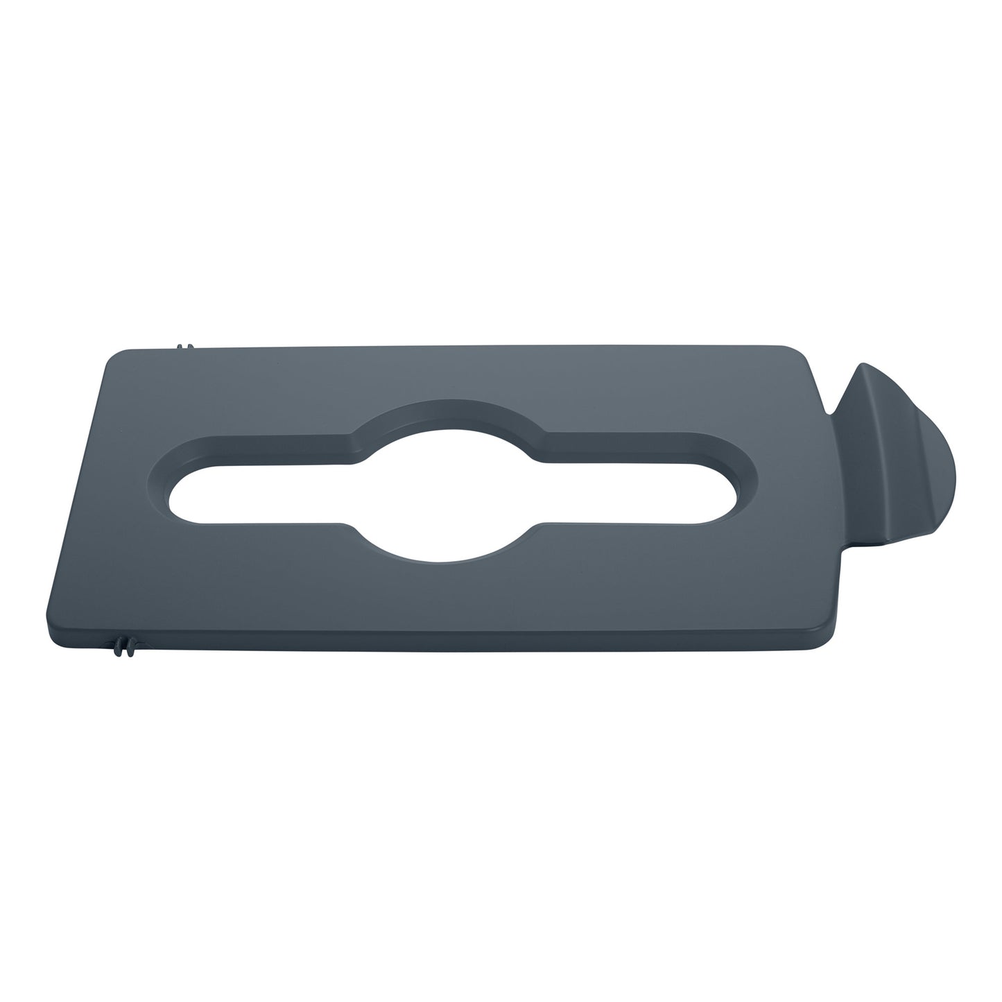Rubbermaid – Deckel Slim Jim RS, gemischtes Grau