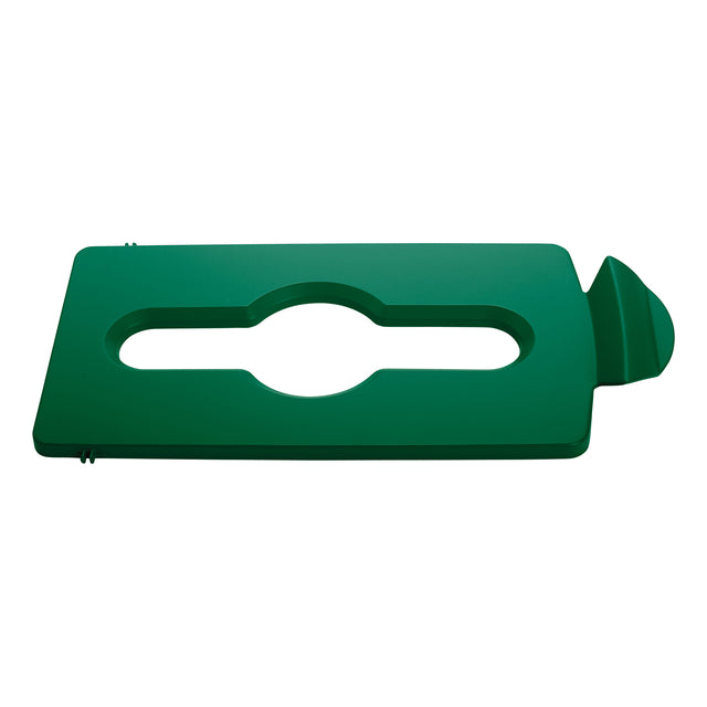 Abfalldeckel schlanker Jim Recyclestation Green gemischt