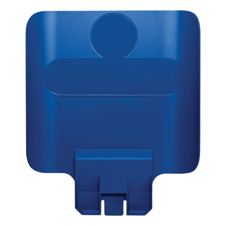Rubbermaid – Panel Slim Jim RS für Label Blau