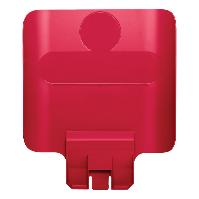 Rubbermaid – Panel Slim Jim RS für Label Rot