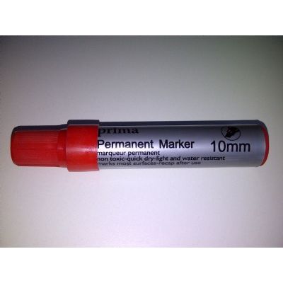 Klika - Stift rot GROSSE Meißellinie 5-10 mm 40 Stück