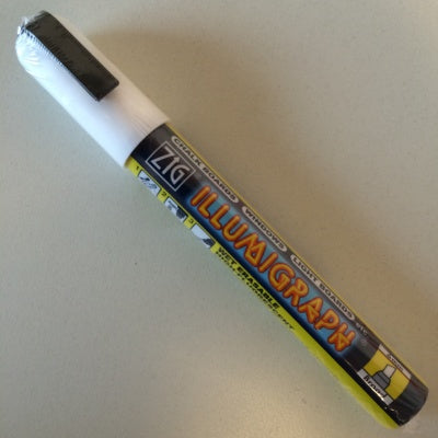 Klika - ZIG Illumigraph PMA-510 Kreidemarker weiß 50 Stück