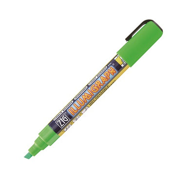 Klika - ZIG Illumigraph PMA-510 Kreidemarker grün 50 Stück