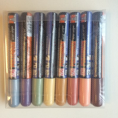 Klika - Kreidemarker-Set 2-6 mm 8 klassische Farbe 5 Stück
