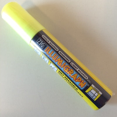 Klika -  ZIG Illumigraph PMA-720 krijtstift geel