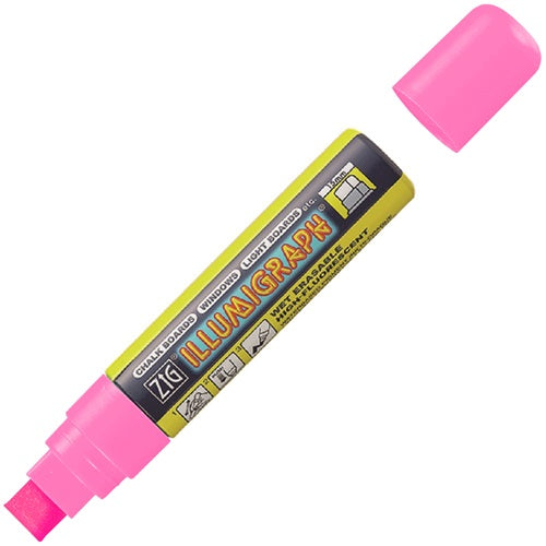 Klika - ZIG Illumigraph PMA-720 Kreidemarker rosa 30 Stück