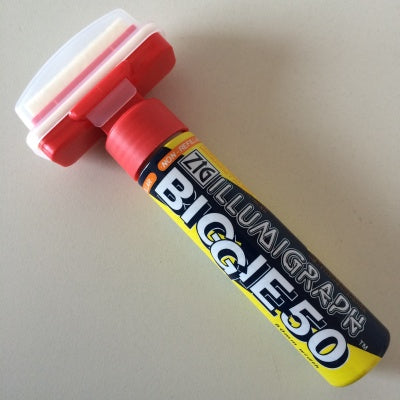 Klika -  ZIG Illumigraph Biggie PMA-750 rood 50mm