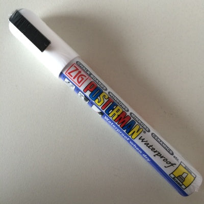 Klika - Posterman PMA-50 Marker schmal 2-6 mm weiß 50 Stück