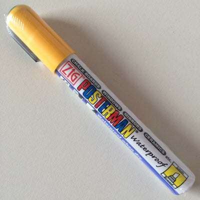 Klika -  Posterman PMA-50 stift smal 2-6 mm geel